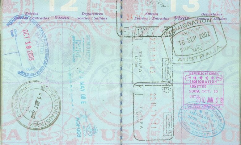 Pasaportta Schengen vize damgaları